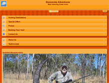 Tablet Screenshot of gunsmokeadventures.com